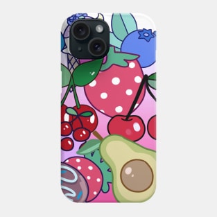 Cute Fruit Collage Phone Case