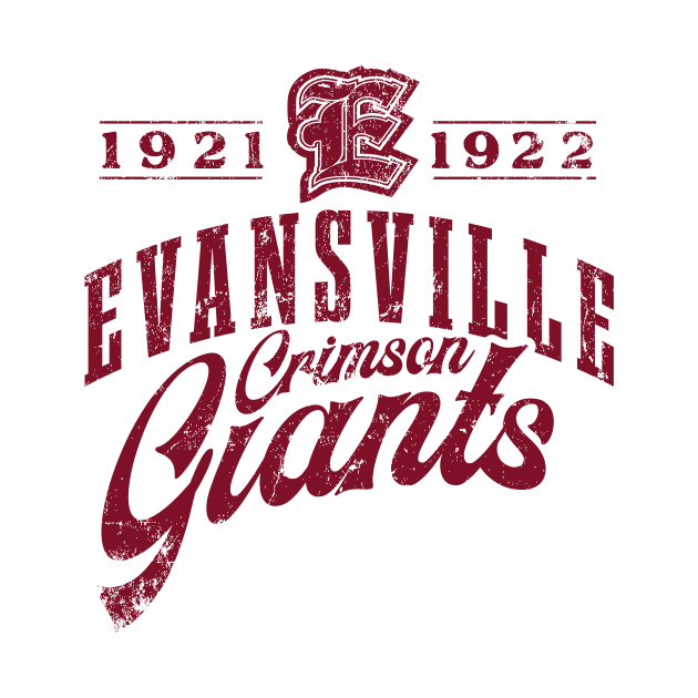 Evansville Crimson Giants by MindsparkCreative