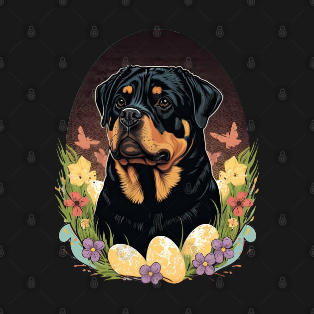 Rottweiler happy easter day by JayD World