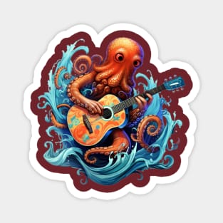 Octo-guitar Magnet