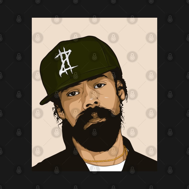 Damian Marley by JhomArtStore