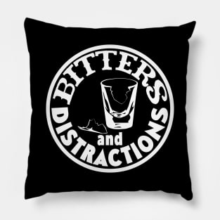 Bitters and Distractions Pillow