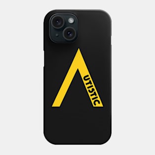 A-utistic (Gold) Phone Case