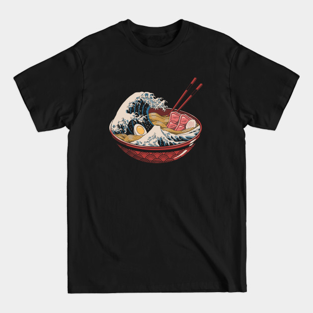 Discover Great Ramen Wave - Ramen - T-Shirt