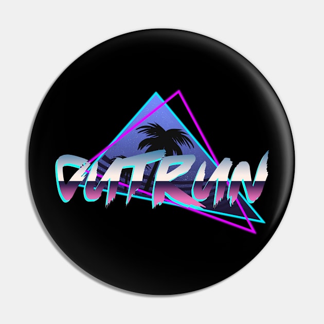 Outrun Pin by Kiboune