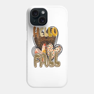 hello fall Phone Case