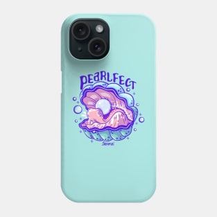 Pearlfect pearl in perfect clam pun Phone Case