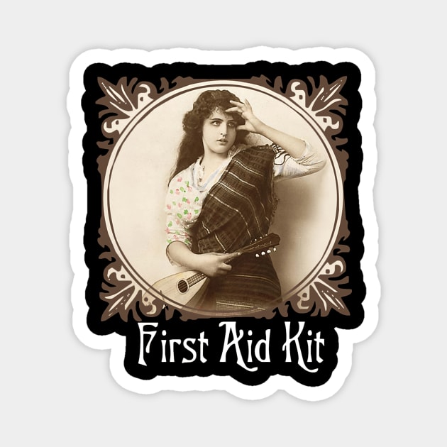 First Aid Kit Magnet by mavzgodstudio