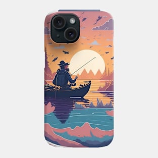 Outdoor Fishing sticker Phone Case