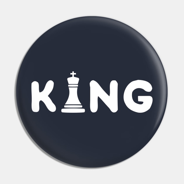 Cook Chess King T-Shirt Pin by happinessinatee