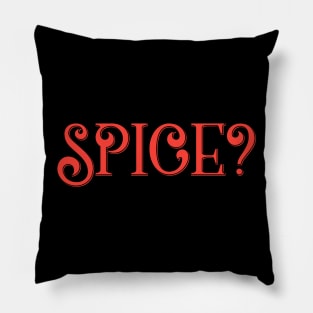 Spice Funny Tabletop RPG Quote Pillow