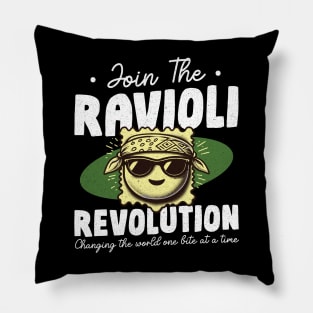 Ravioli Revolution Pillow