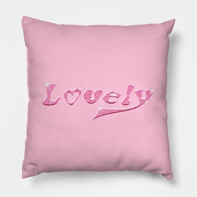 Lovely Pillow by Carol Caju