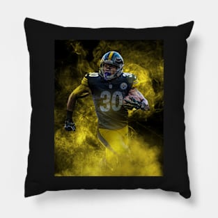 J Conner Pittsburgh Sports Art Pillow