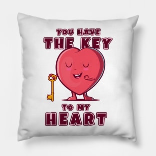 You have the key to my heart Pillow