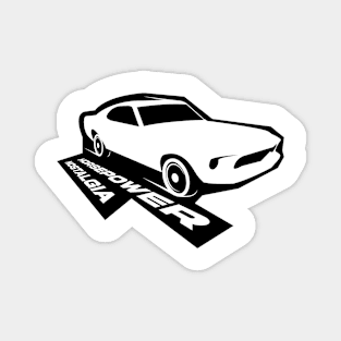 Old School Muscle Car Magnet