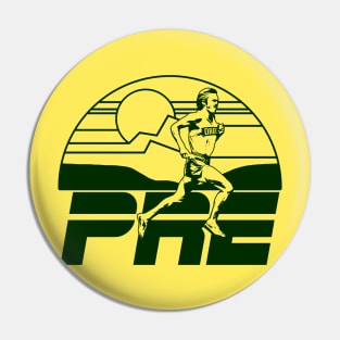 PRE Vintage Style Running Graphic Pin