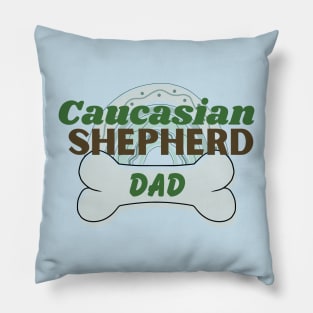 Caucasian Shepherd Dad Tee Pillow