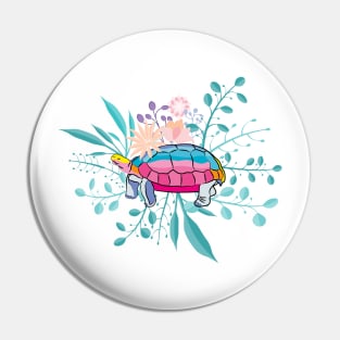 Spring Turtle Pin