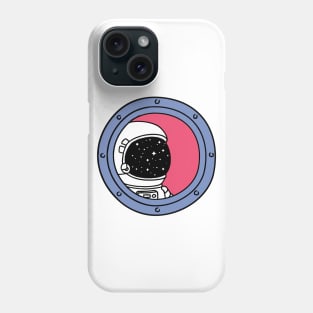 Staring Astronaut Phone Case