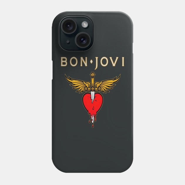 Bon Jovi Band Logo Phone Case by fitriadevina