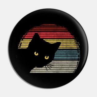 Vintage Cat Silhouette Pin