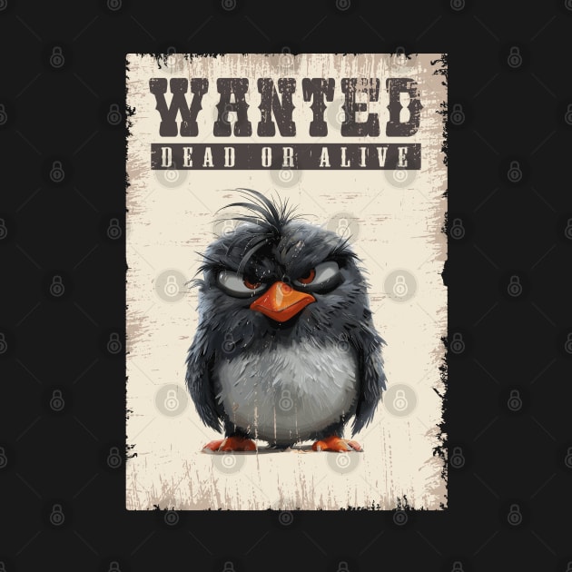 Wanted Penguin by aphian