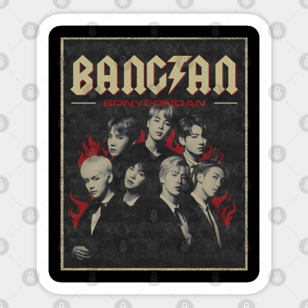BTS Bangtan Sonyeondan - Bts - Sticker