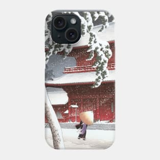 The Zojo shrine in Shiba Phone Case