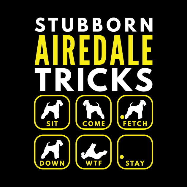 Stubborn Airedale Tricks - Dog Training by DoggyStyles