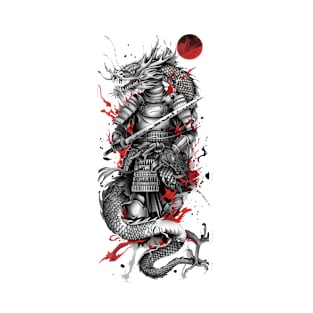 Samurai Warrior. Traditional Japanese. T-Shirt