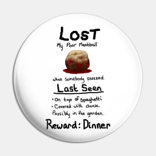 Lost: Meatball Pin