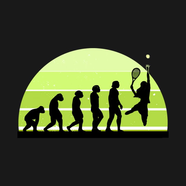 Evolution of Tennis - Tennis Lover by Dogefellas