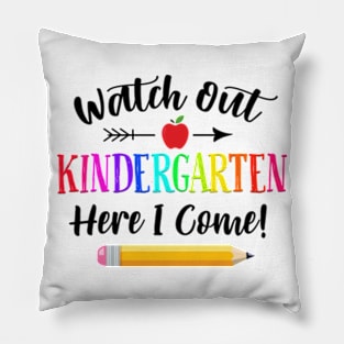 First Day of Kindergarten, Back to School, Preschool, First Grade Pillow