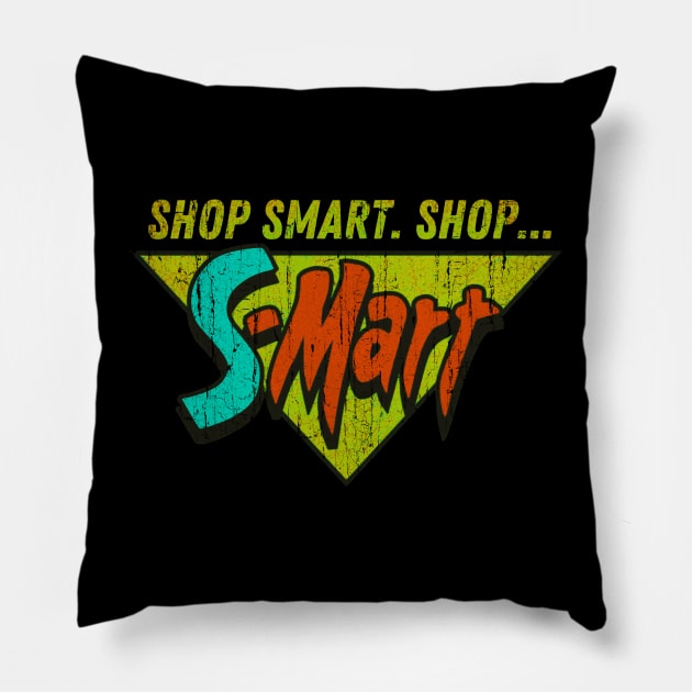 Shop Smart. Shop S-Mart! - Asphalt Pillow by Sultanjatimulyo exe