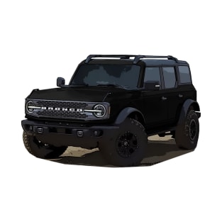 2021 Ford Bronco 4 Door Shadow Black T-Shirt