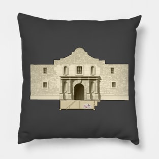 Basement of the Alamo Pillow