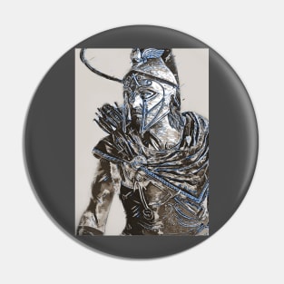 Spartan Hoplite Pin