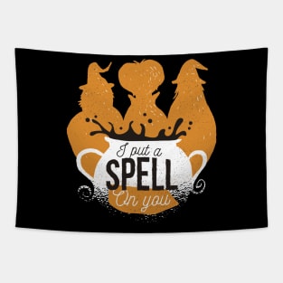 Witch Halloween Tapestry