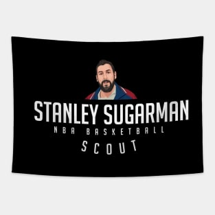 Stanley Sugarman NBA Basketball Scout Tapestry