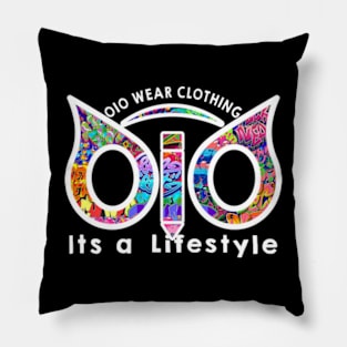 OiO Hood Graffiti Pillow