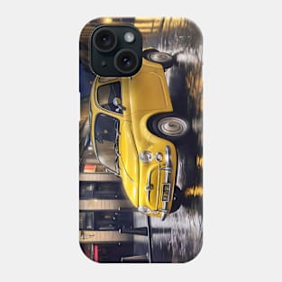 Yellow Fiat 500 Phone Case