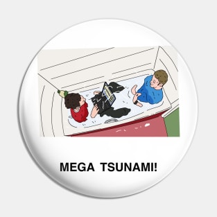 Peep Show MEGA TSUNAMI Pin