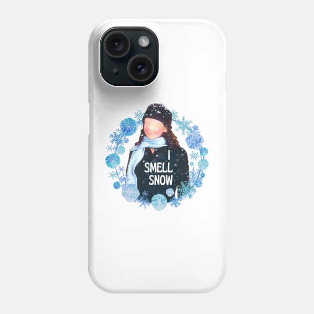 I Smell Snow - White - Gilmore Phone Case by Fenay-Designs