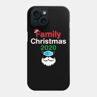 Quarantine Christmas 2020, Cute Xmas Pajamas Family Gifts Tee Phone Case