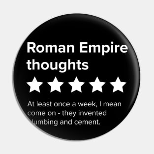 Thinking about the Roman Empire Five Stars - Roman Empire thoughts Pin