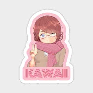 Kawaii girl Magnet
