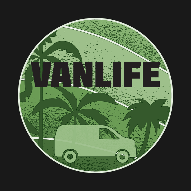 Funny Camping Van Vanlife Camper Shirt by thefriendlyone