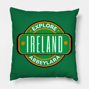 Abbeylara Ireland - Irish Town Pillow