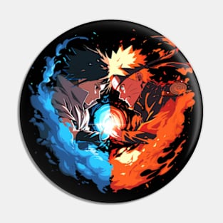 sasuke and naruto Pin